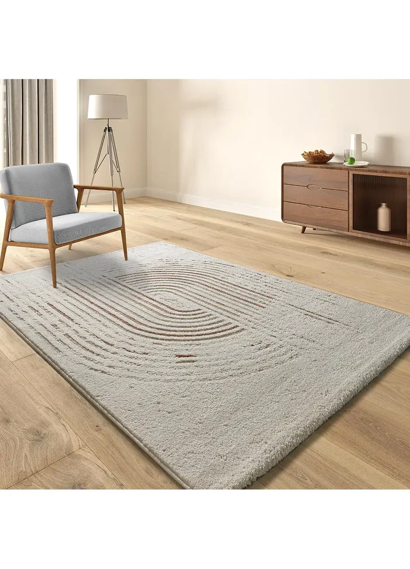Alfombra de estilo escandinavo Candela 2299 Crema