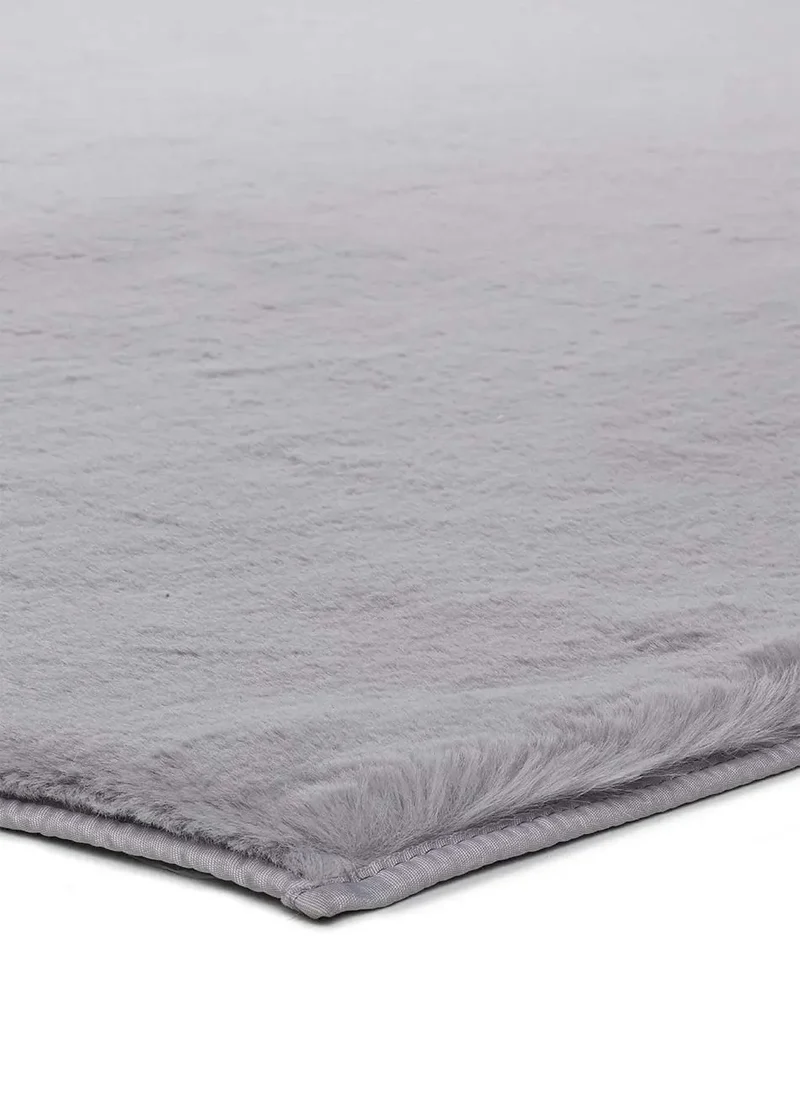 Alfombra lavable Fox Liso Plata