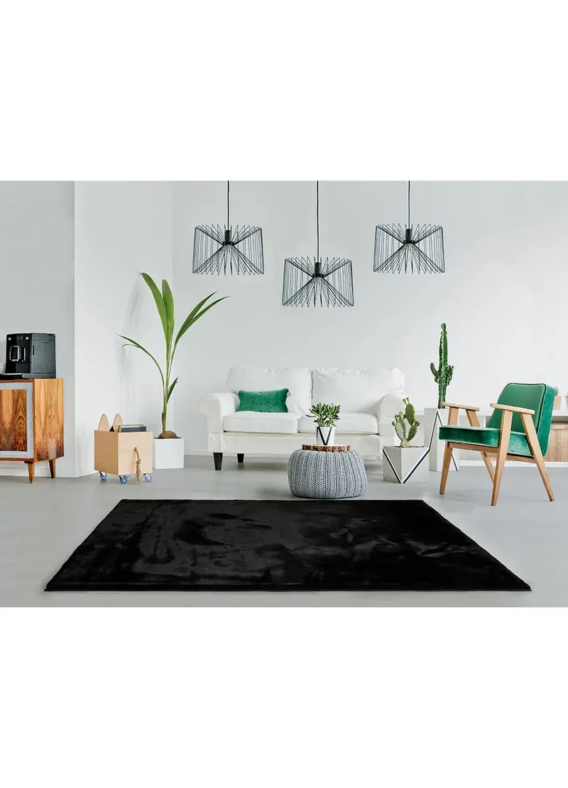 Alfombra lavable Fox Liso Negro