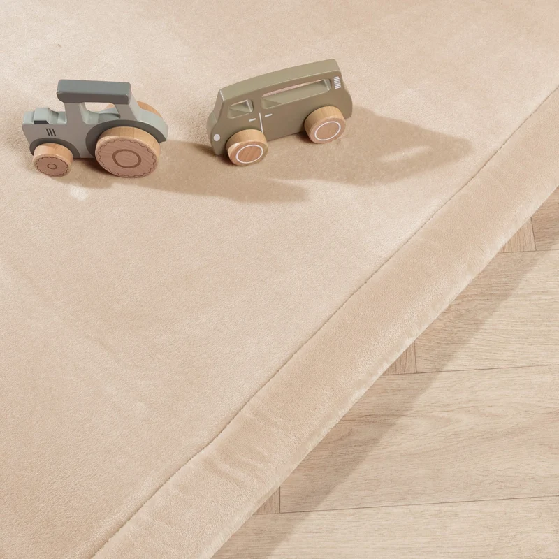 Waschbare Spielmatte Baby - Jip Beige