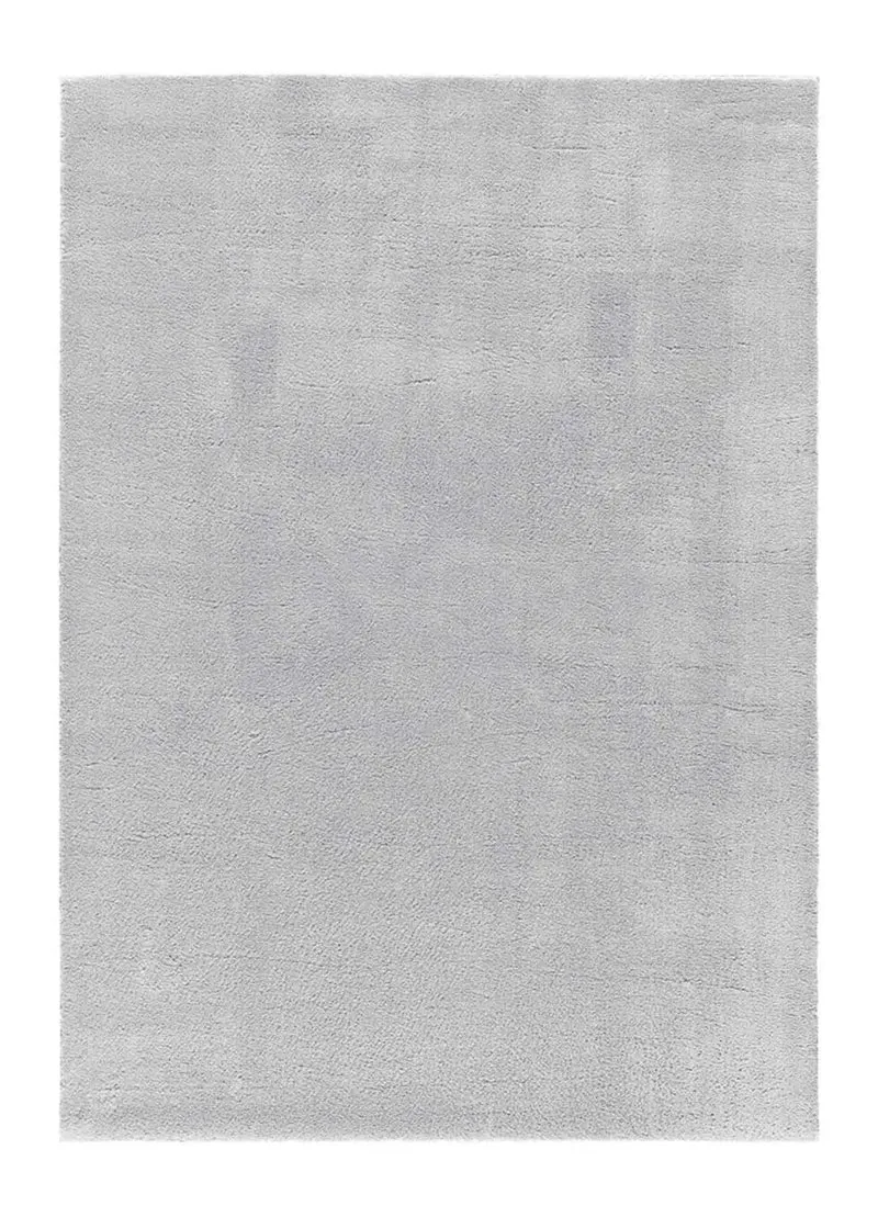Alfombra lavable Loft Liso Plata