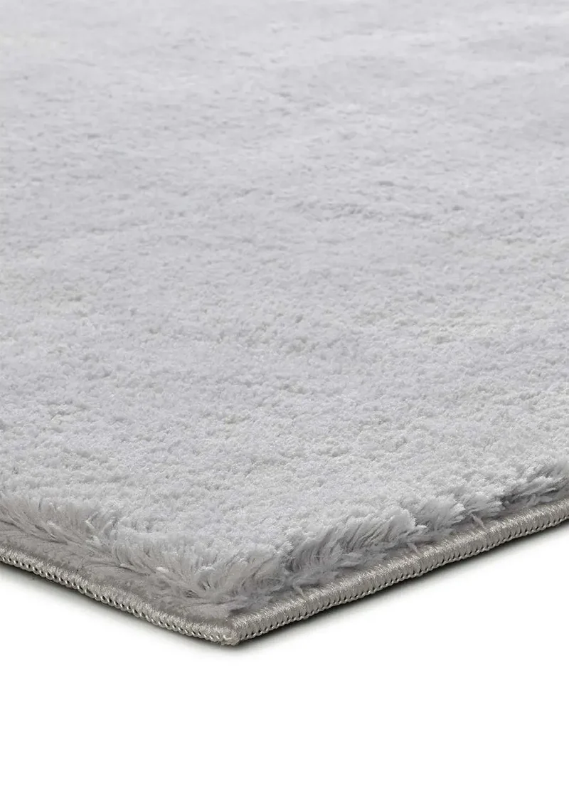 Alfombra lavable Loft Liso Plata