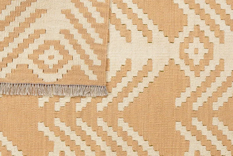 Kelim Gashgai · Handgewebt – Gelb, 150x102 cm