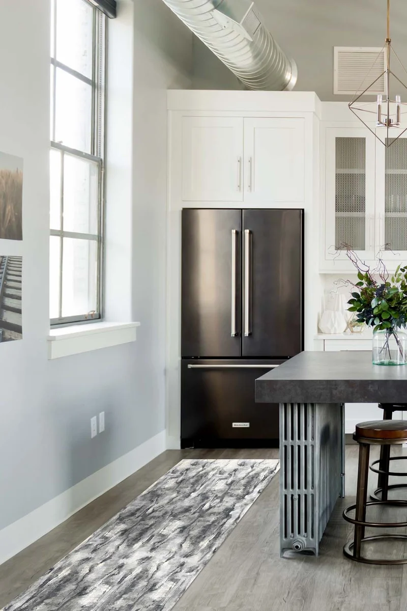 Turmalin Grau Teppich