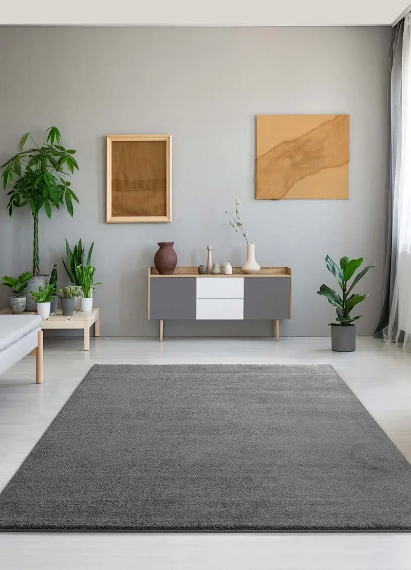 Alfombra Montana Liso Gris