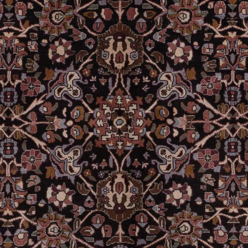 Bidjar Teppich 143x246cm - Perserteppich - dunkelbraun