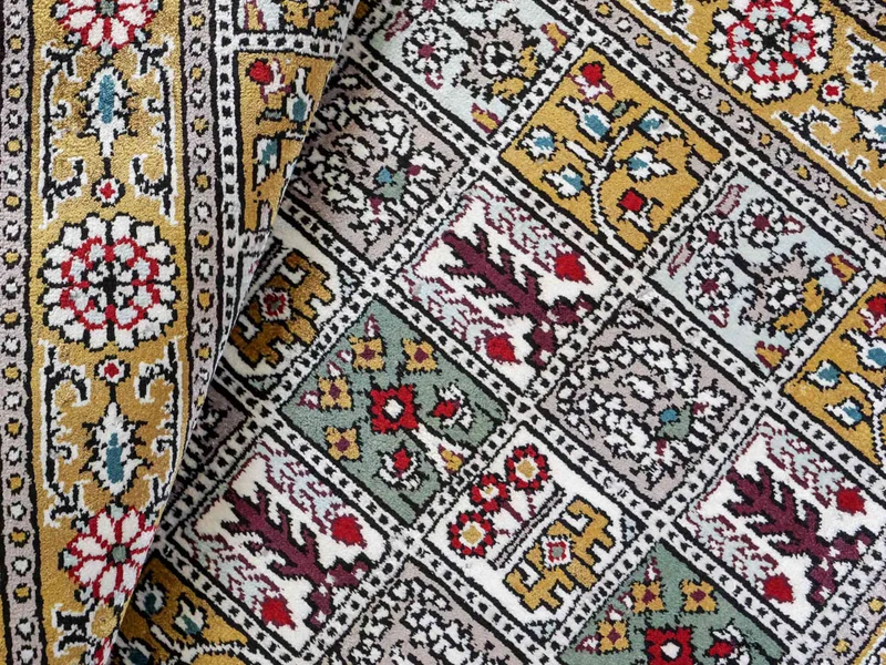 China Seide Teppich 63x92cm - Orientteppich - mehrfarbig