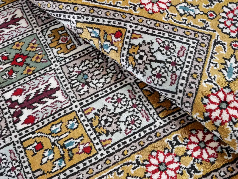 China Seide Teppich 63x92cm - Orientteppich - mehrfarbig