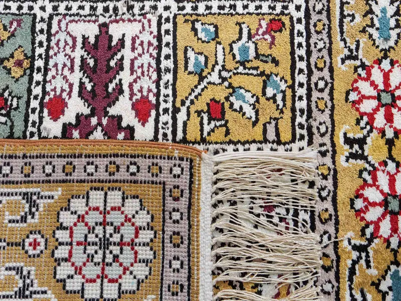 China Seide Teppich 63x92cm - Orientteppich - mehrfarbig