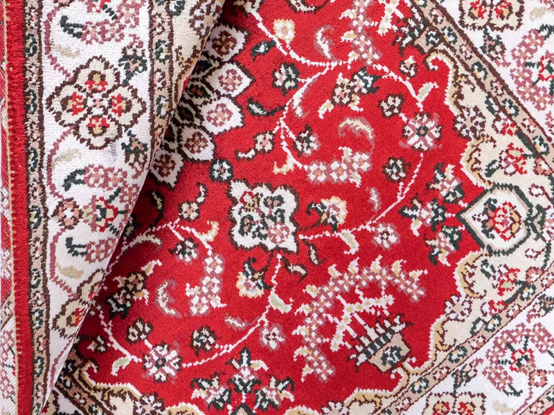 China Seide Teppich 62x91cm - Orientteppich - rot