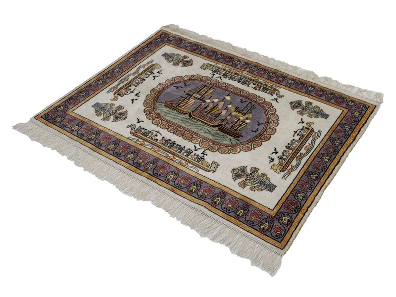 China Seide Teppich 95x121cm - Orientteppich