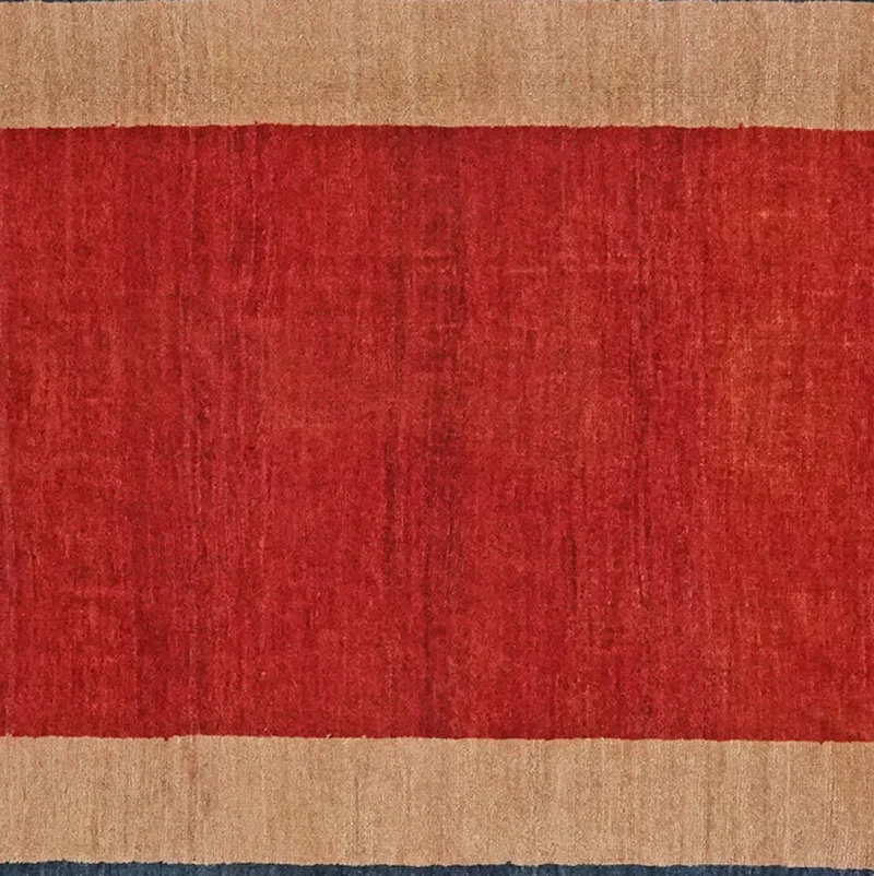 Rizbaf · Handgeknüpft – Rot, 212x103 cm