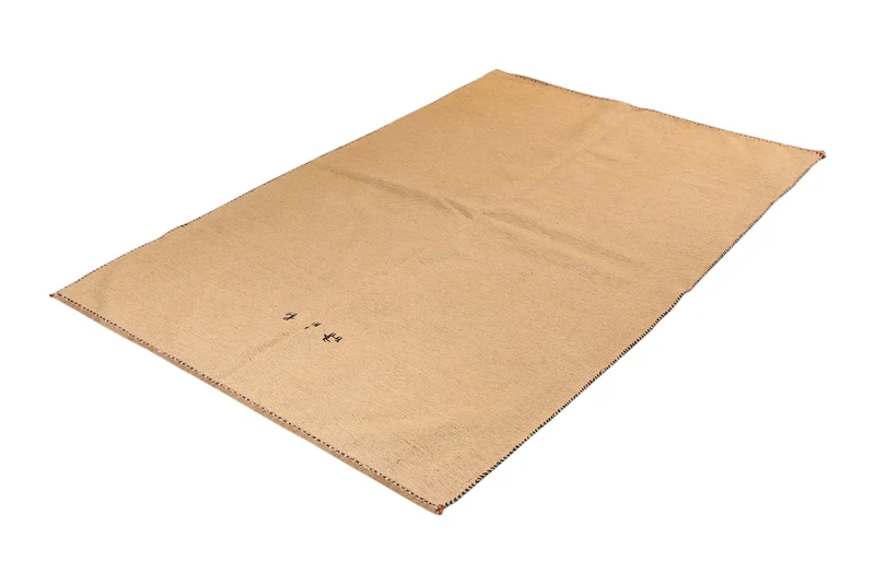 Kelim Gashgai · Handgewebt – Beige, 189x128 cm