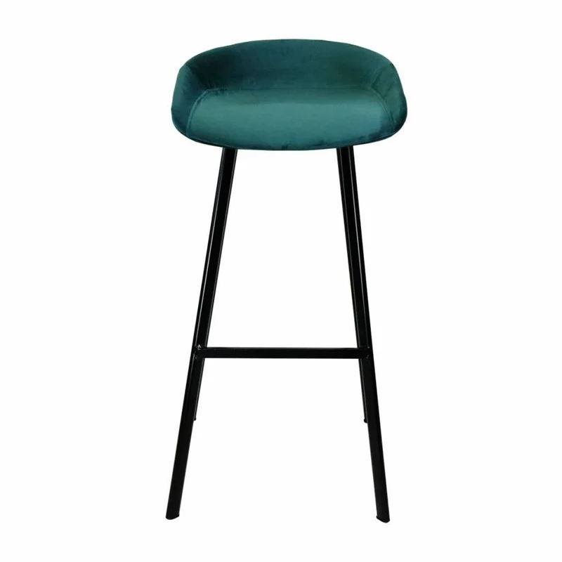 Barhocker Samt - Blau