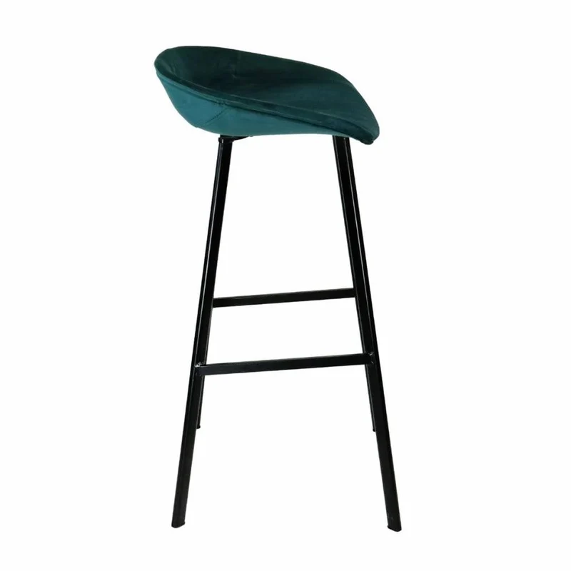 Barhocker Samt - Blau
