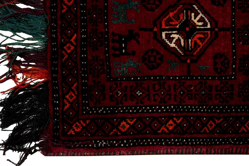 Khorjin · Handgefertigt – Rot, 95x49 cm