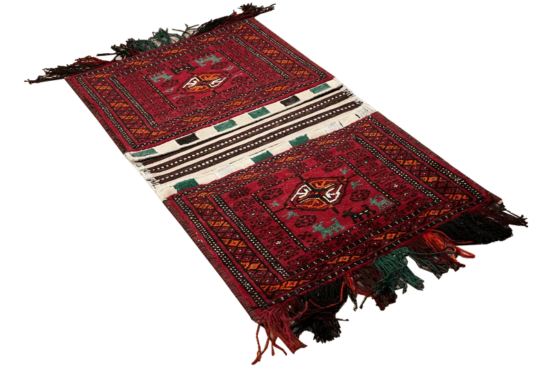 Khorjin · Handgefertigt – Rot, 95x49 cm
