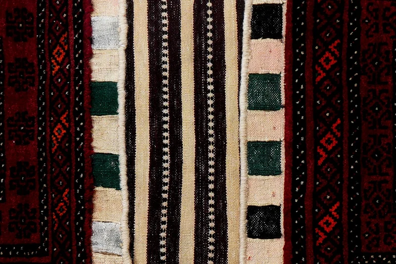 Khorjin · Handgefertigt – Rot, 95x49 cm