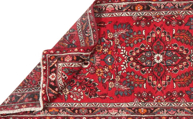 Mehreban · Handgeknüpft – Rot, 447x85 cm