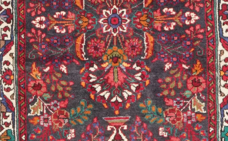 Mehreban · Handgeknüpft – Blau, 410x87 cm