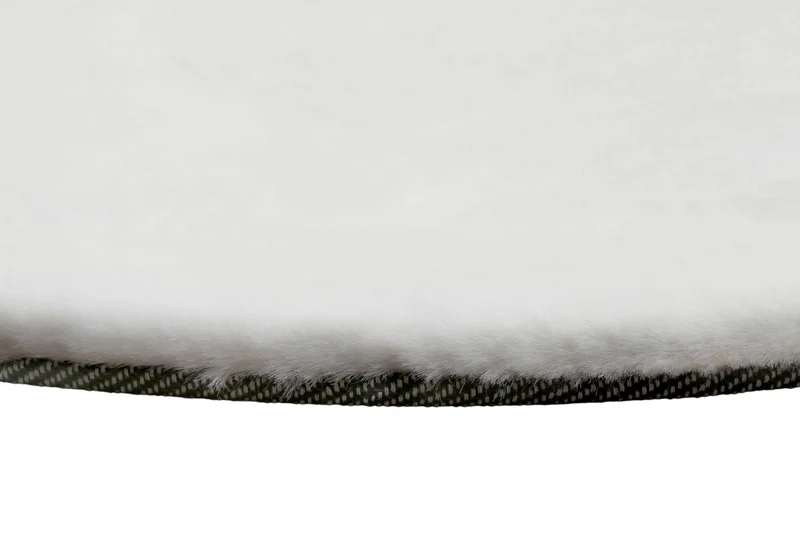 Esprit Teppich Rund Weiß und sehr flauschig Hochflor "Alice"