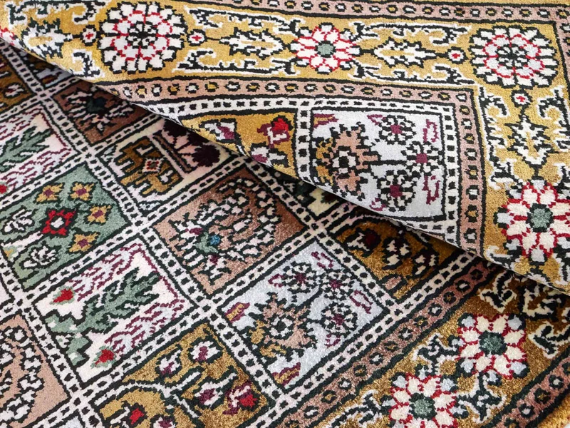 China Seide Teppich 62x92cm - Orientteppich - mehrfarbig