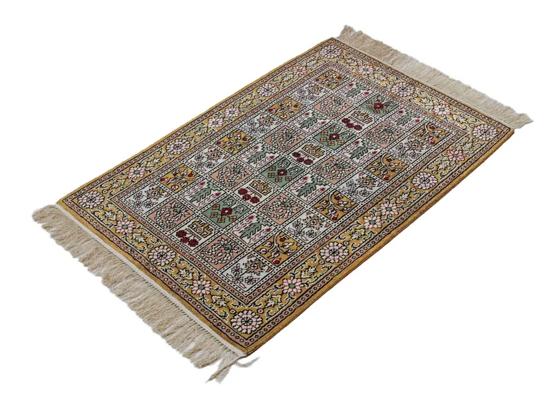 China Seide Teppich 62x92cm - Orientteppich - mehrfarbig