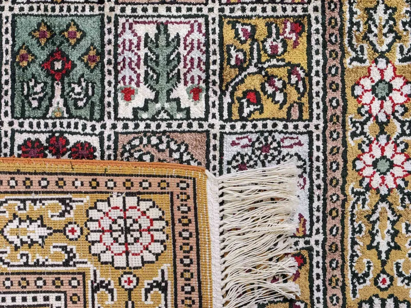 China Seide Teppich 62x92cm - Orientteppich - mehrfarbig