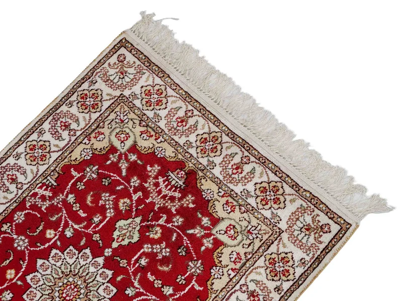 China Seide Teppich 62x89cm - Orientteppich - rot