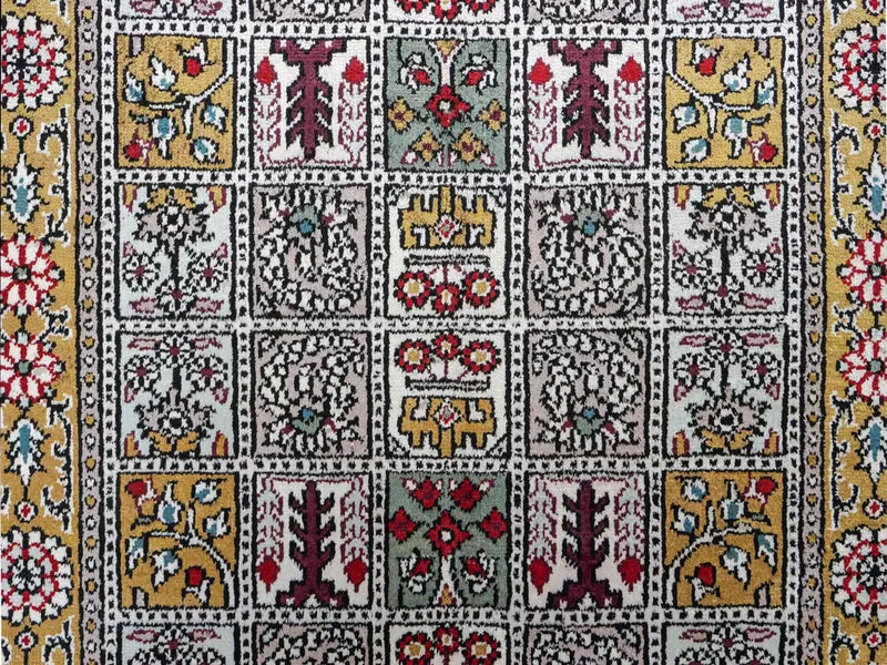 China Seide Teppich 64x92cm - Orientteppich - mehrfarbig