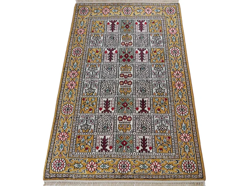 China Seide Teppich 64x92cm - Orientteppich - mehrfarbig