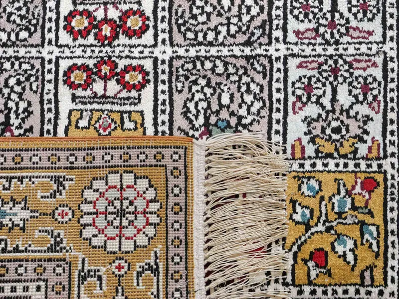 China Seide Teppich 64x92cm - Orientteppich - mehrfarbig