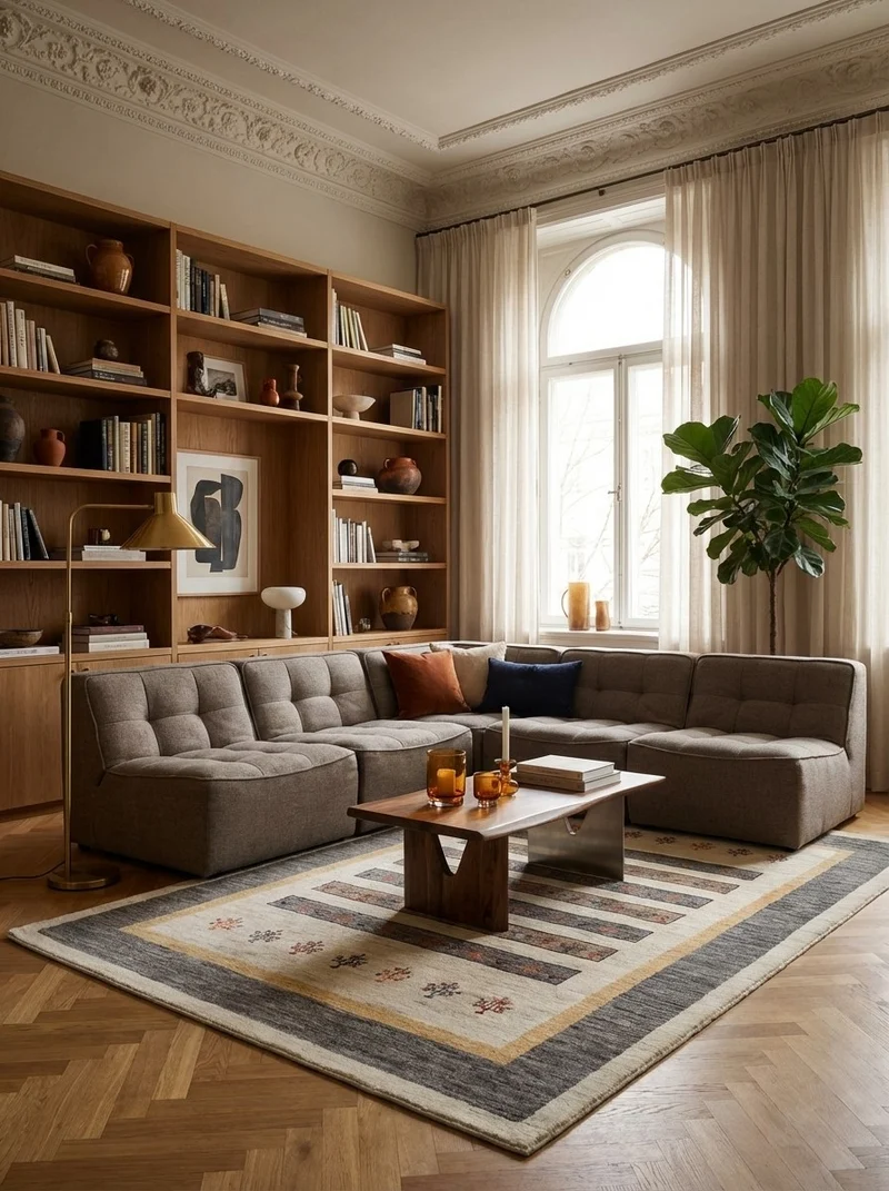 Gabbeh Sonnat · Handgeknüpft – Beige, 203x152 cm