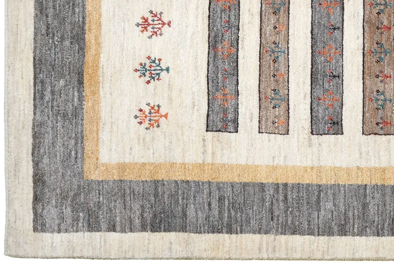 Gabbeh Sonnat · Handgeknüpft – Beige, 203x152 cm