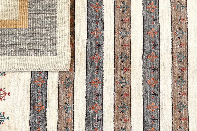 Gabbeh Sonnat · Handgeknüpft – Beige, 203x152 cm