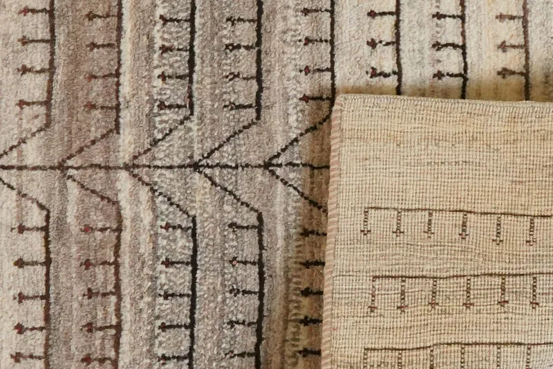Rizbaf · Handgeknüpft – Beige, 128x80 cm