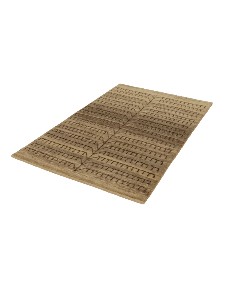Rizbaf · Handgeknüpft – Beige, 128x80 cm