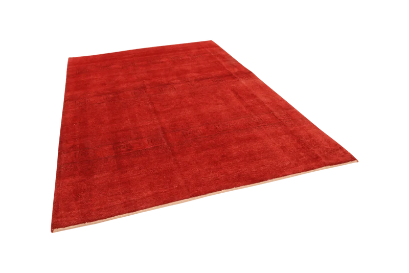 Rizbaf · Handgeknüpft – Rot, 189x155 cm
