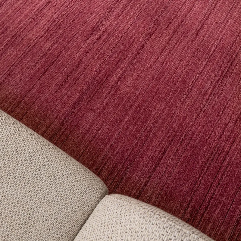 Nachhaltiger Teppich - Kaia Rot