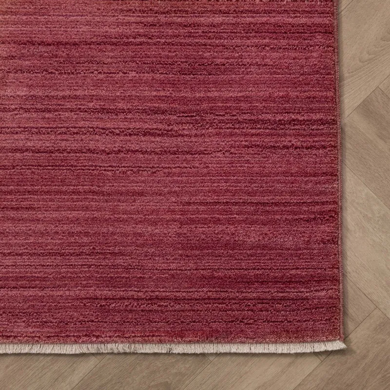 Nachhaltiger Teppich - Kaia Rot
