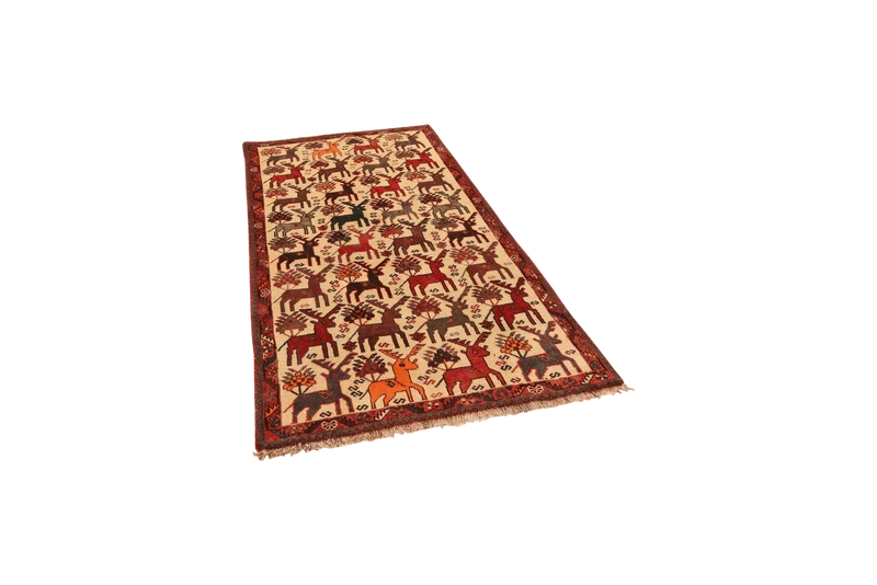 Gashgai · Handgeknüpft – Beige, 161x102 cm