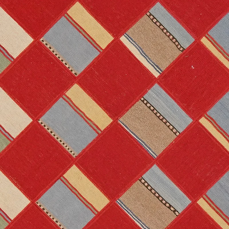 Kelim Tekkeh · Handgewebt – Bunt, 178x154 cm
