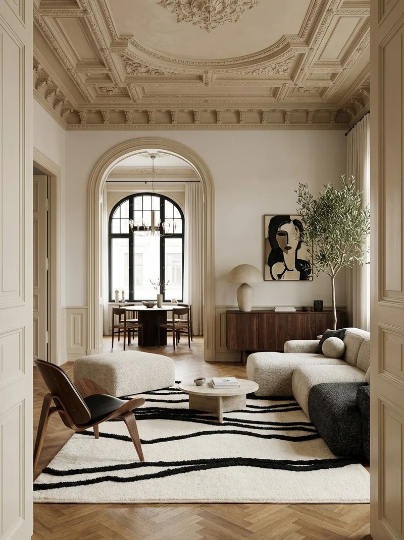 Morrocan Mirage · Handgetuftet – Beige, 200x300 cm