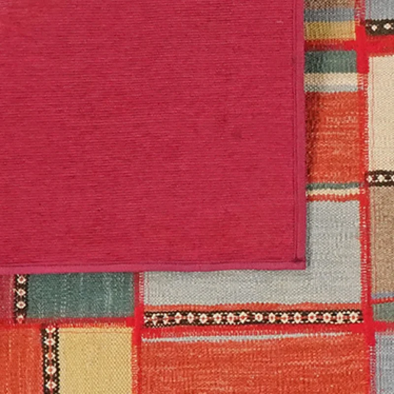 Kelim Tekkeh · Handgewebt – Bunt, 190x110 cm