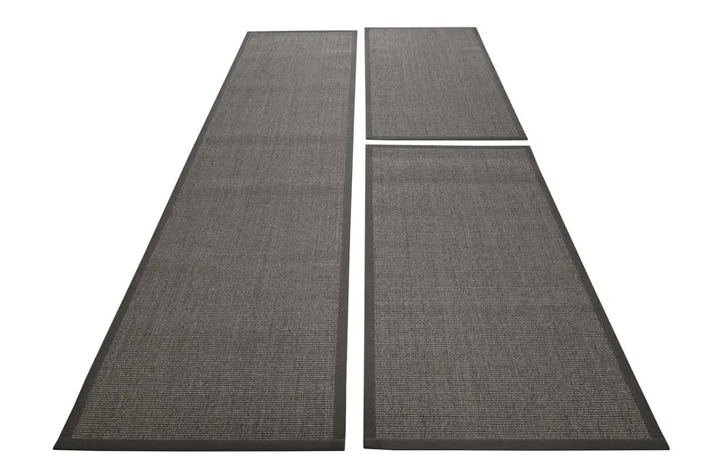 Vegan Teppich Natur Grau aus Sisal "Ansgar" WECONhome Basics