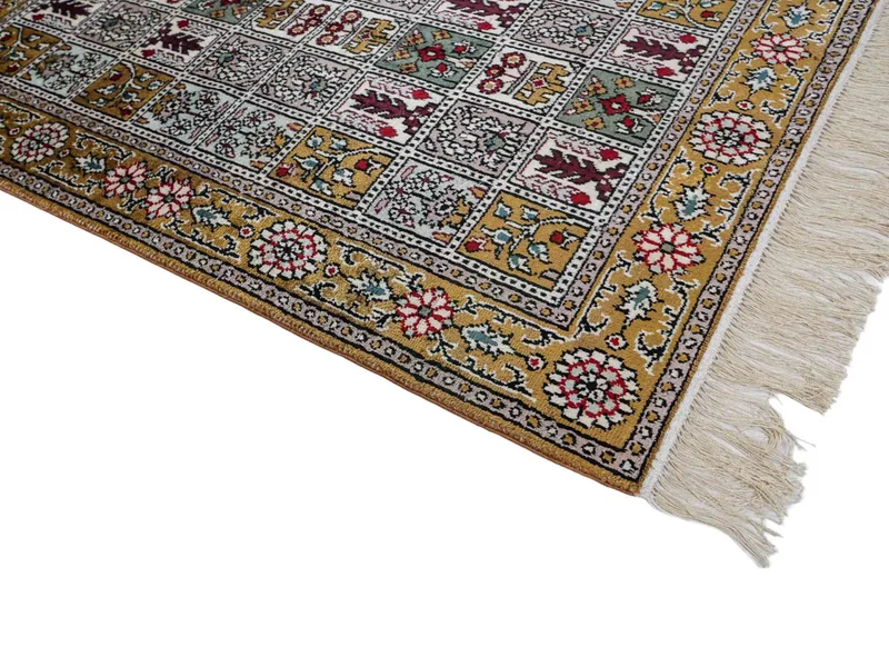 China Seide Teppich 63x93cm - Orientteppich - mehrfarbig