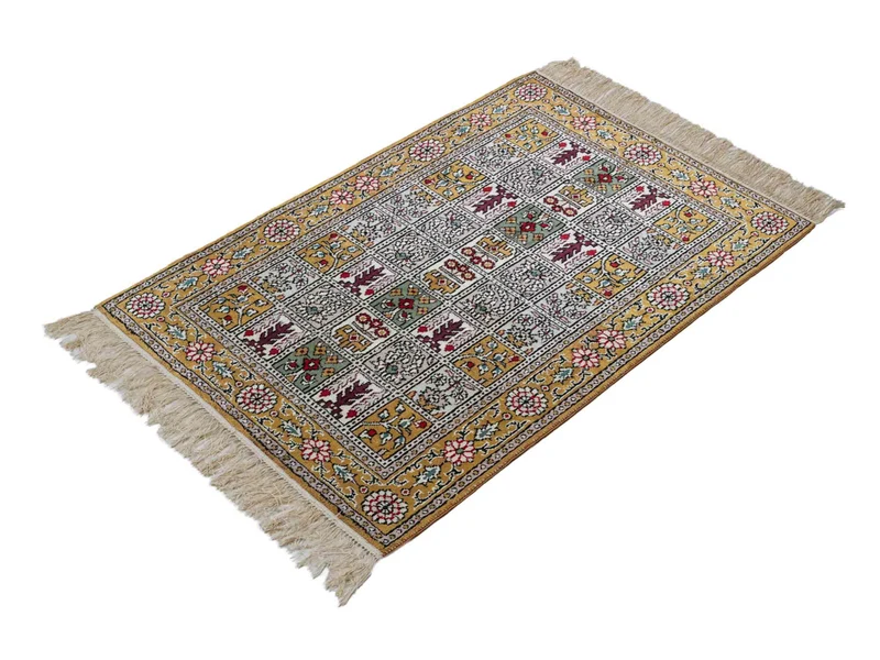 China Seide Teppich 63x93cm - Orientteppich - mehrfarbig