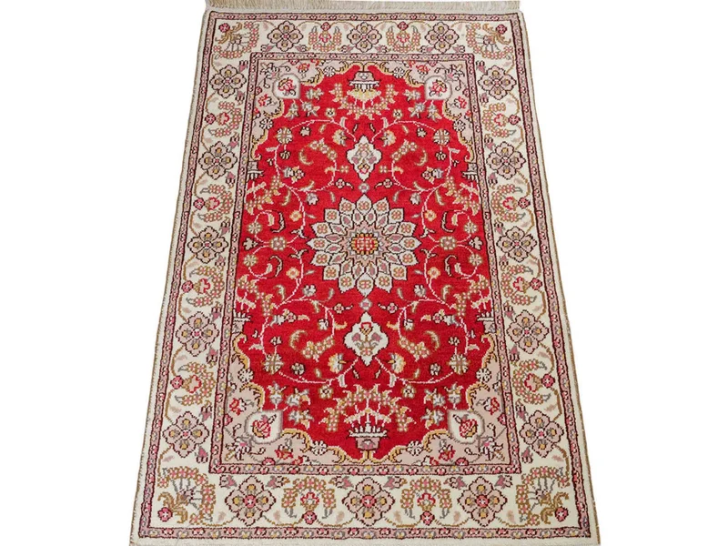 China Seide Teppich 60x92cm - Orientteppich - rot