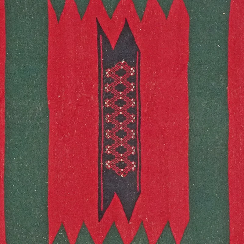 Sofreh Afshar · Handgewebt – Rot, 132x123 cm