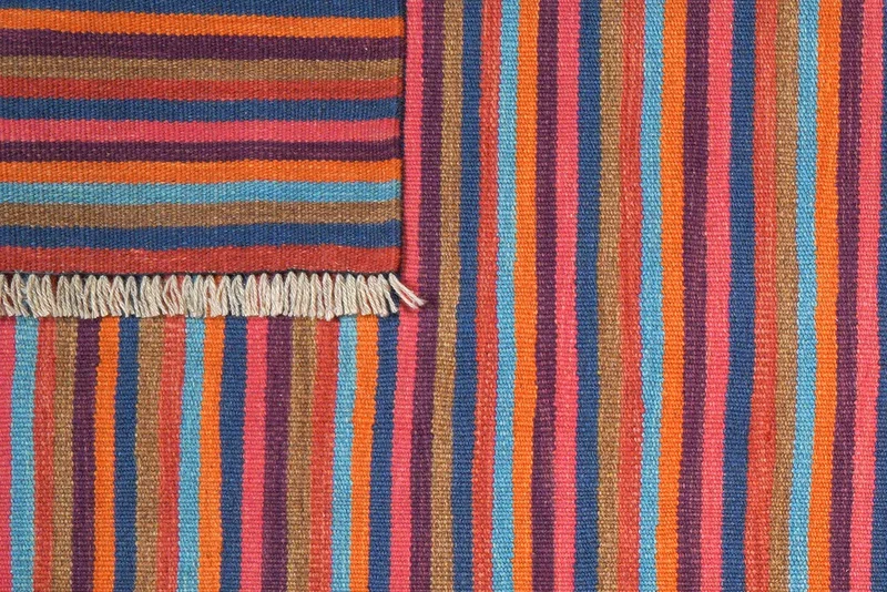 Kelim Gashgai · Handgewebt – Bunt, 181x114 cm